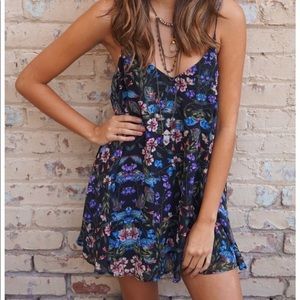 Show Me Your Mumu (SMYMM) Talking Tulips Mini Dress - Large